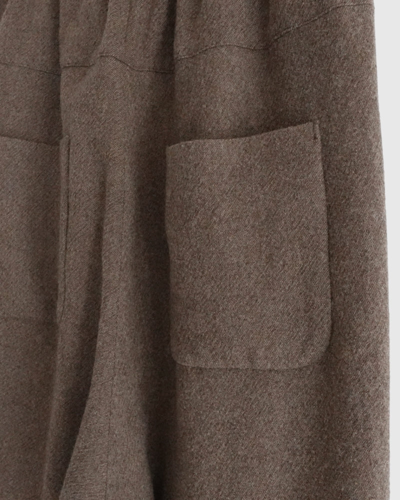 Wool Pants in Brown