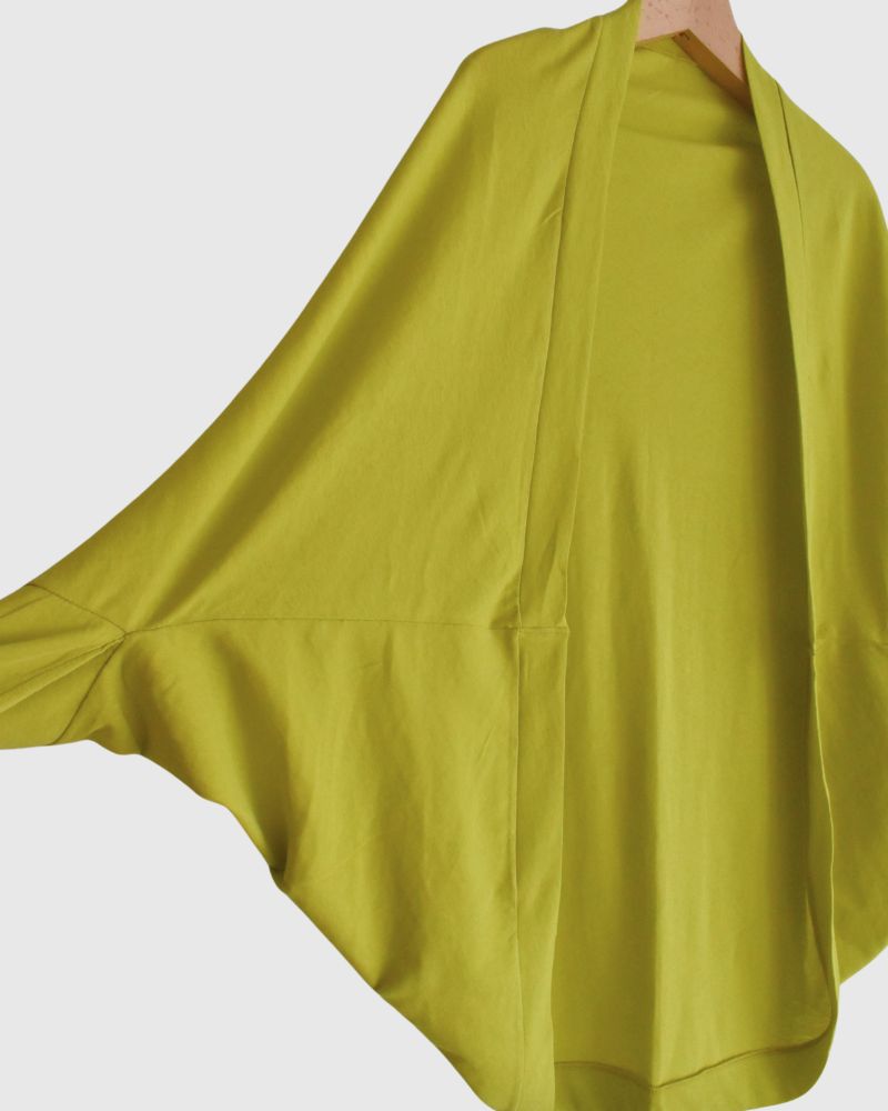 Square bolero 'OLIANA' Mustard