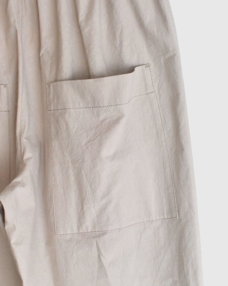 Easy Tapered Pants in Beige