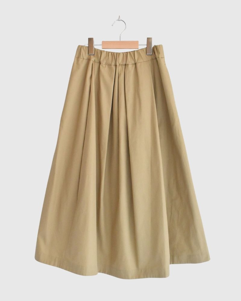 DOLLY-TWILL Tack Skirt in Beige
