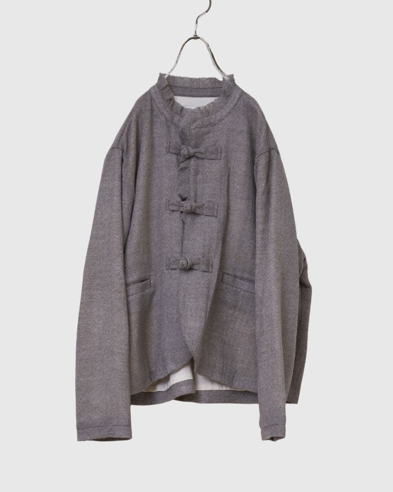 [Pre-order] F/W LA528 Anonymous Wool Gauze China Jacket (Late Oct - Early Nov)