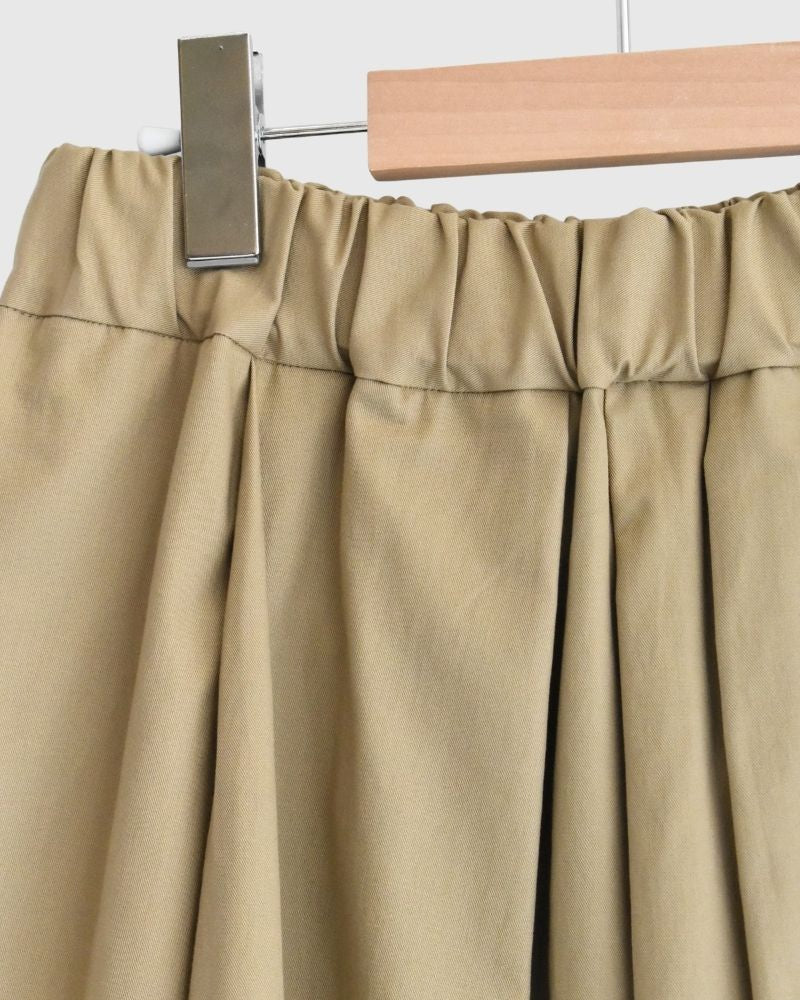 DOLLY-TWILL Tack Skirt in Beige