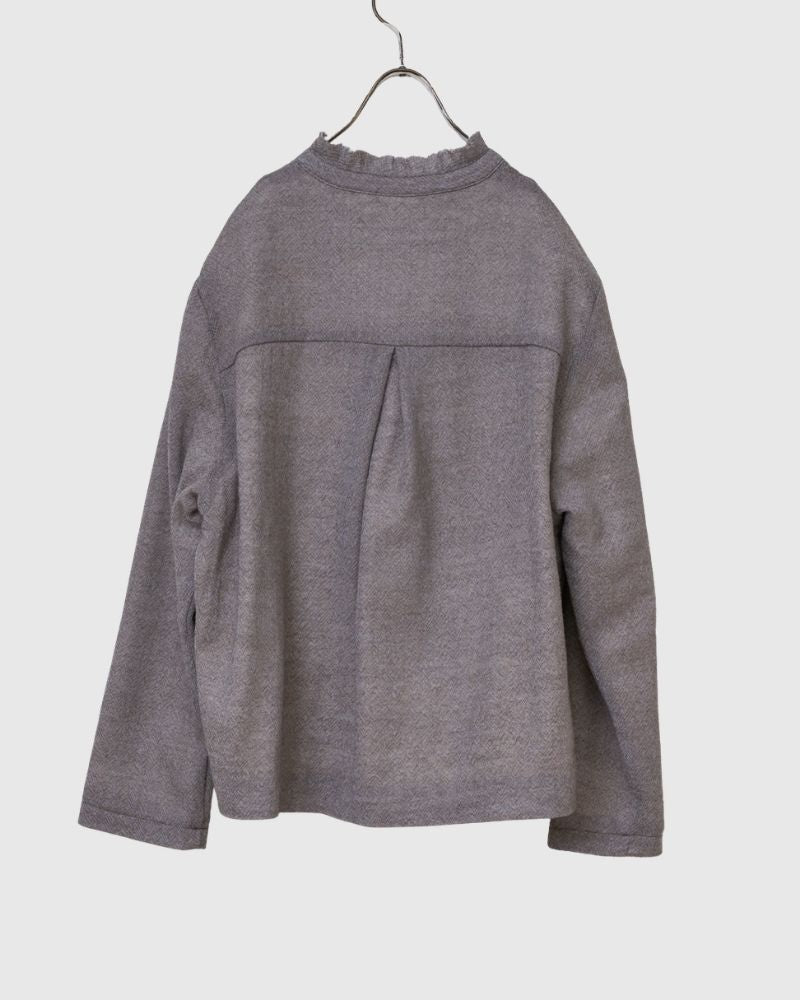 [Pre-order] F/W LA528 Anonymous Wool Gauze China Jacket (Late Oct - Early Nov)