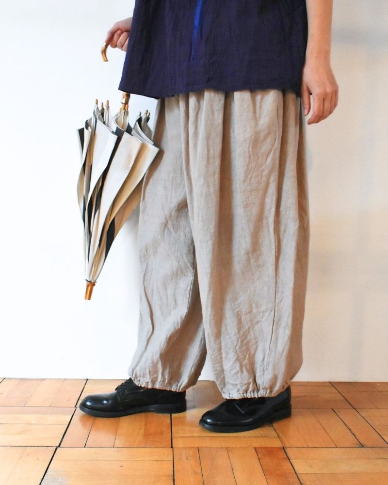 [Pre-order] S/S G1164 LINEN ameri PANTS（Early March – Mid-March）