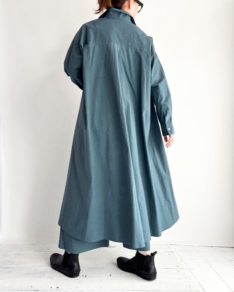 Skipper Flare Dress in DarkGreen