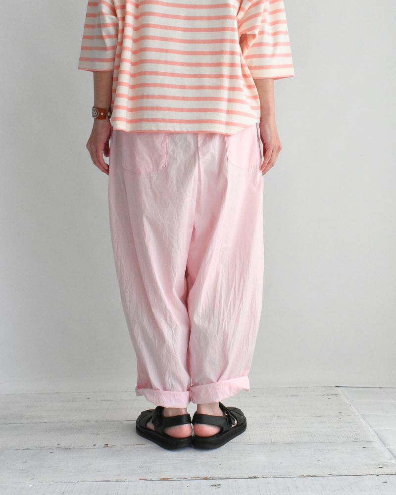 Combed Broad Slow Pants in Pink