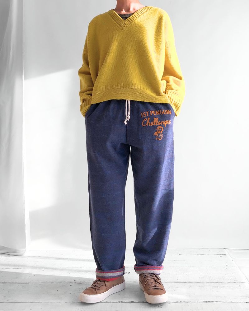 Inlay Striped PENNIE Pants in Navy