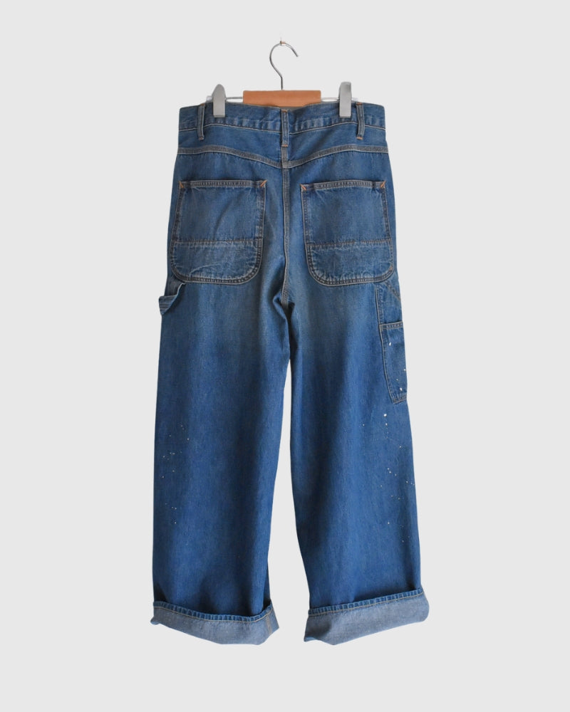 Light-oz Denim Painter Dorothy Pants in Blue