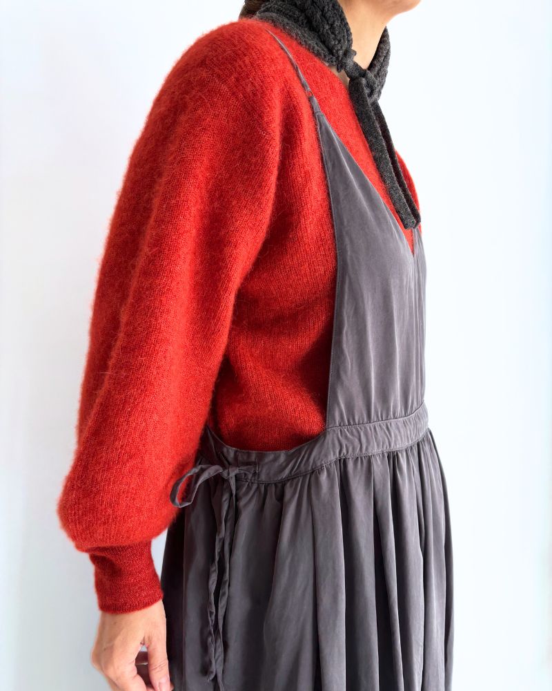 CURIOUS CAMISOLE ONE PIECE in Charcoal