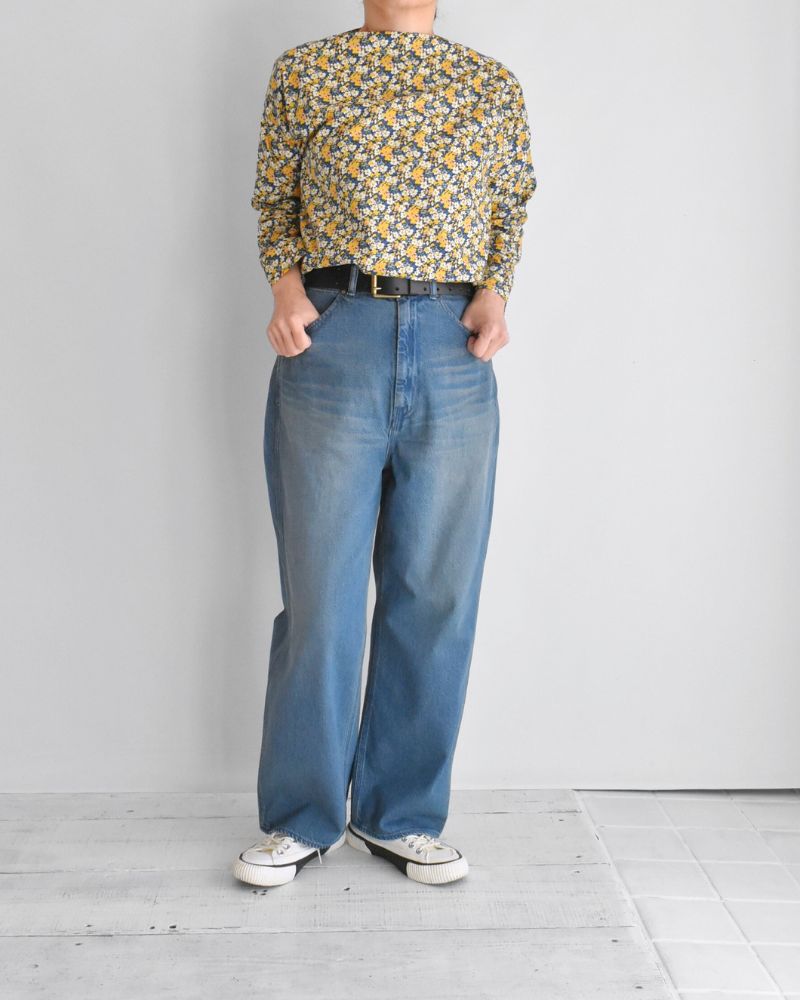 Loose Painter Denim Pants in VintageWash