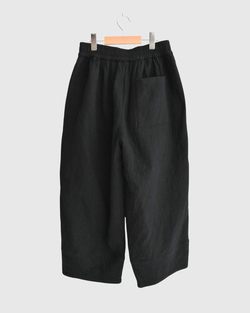 Original Random Stripe Quilted Nouveau Pants in Black