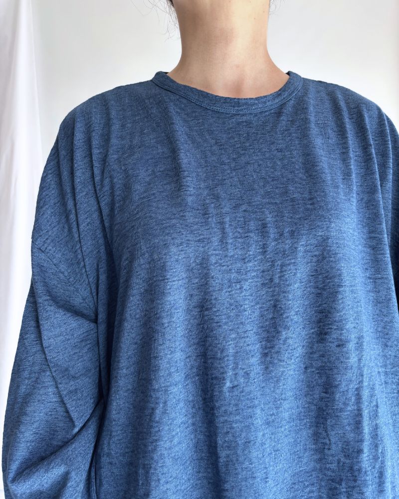 Jersey loose pullover