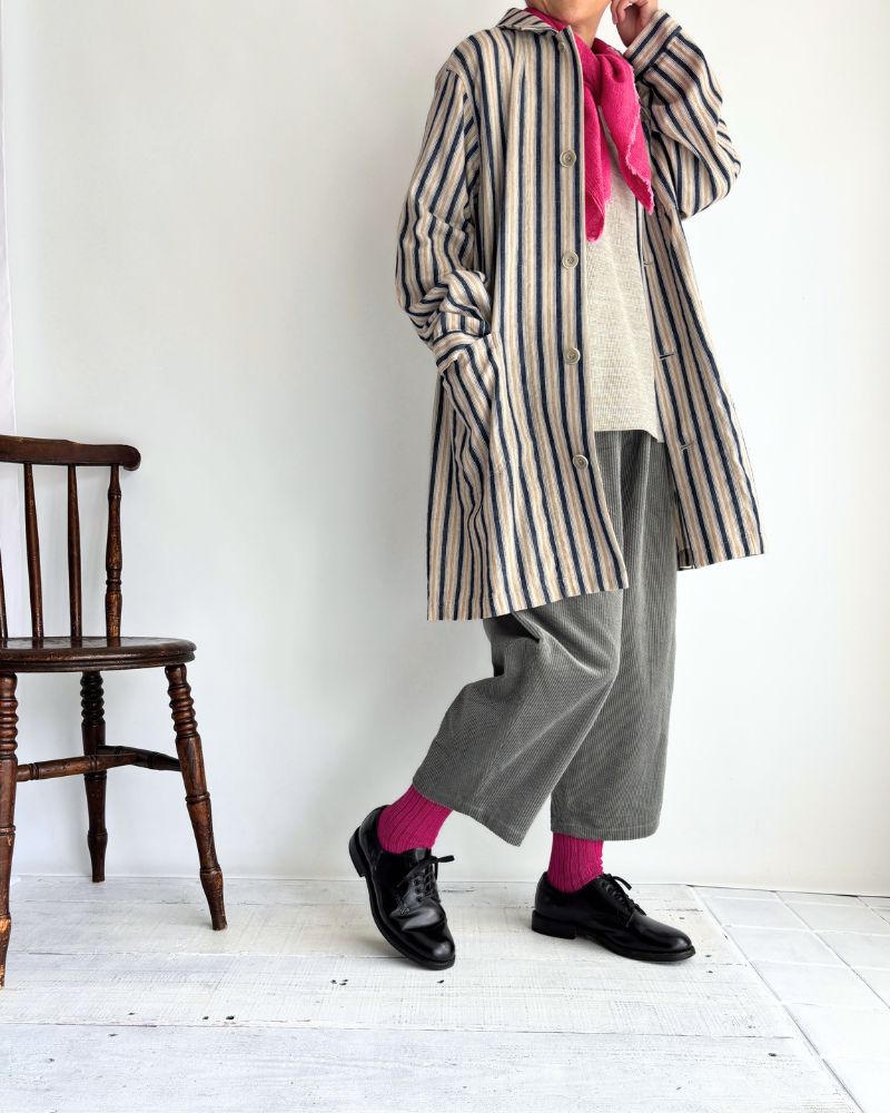 Indigo Stripes Atelier Jacket in Stripe