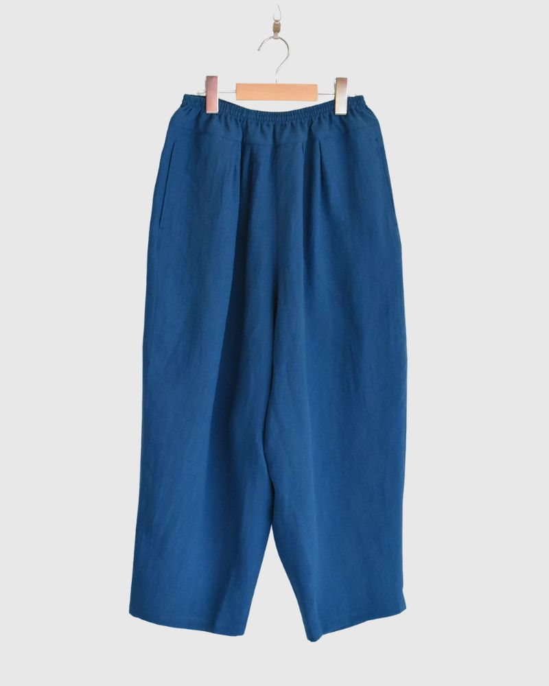 Egg Pants (LINEN/RAMIE) in Blue