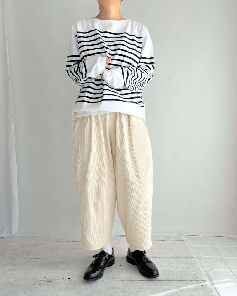 Egg Pants (Corduroy) in Ivory