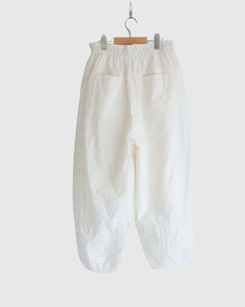 Soft Light Filter Pants in Off White