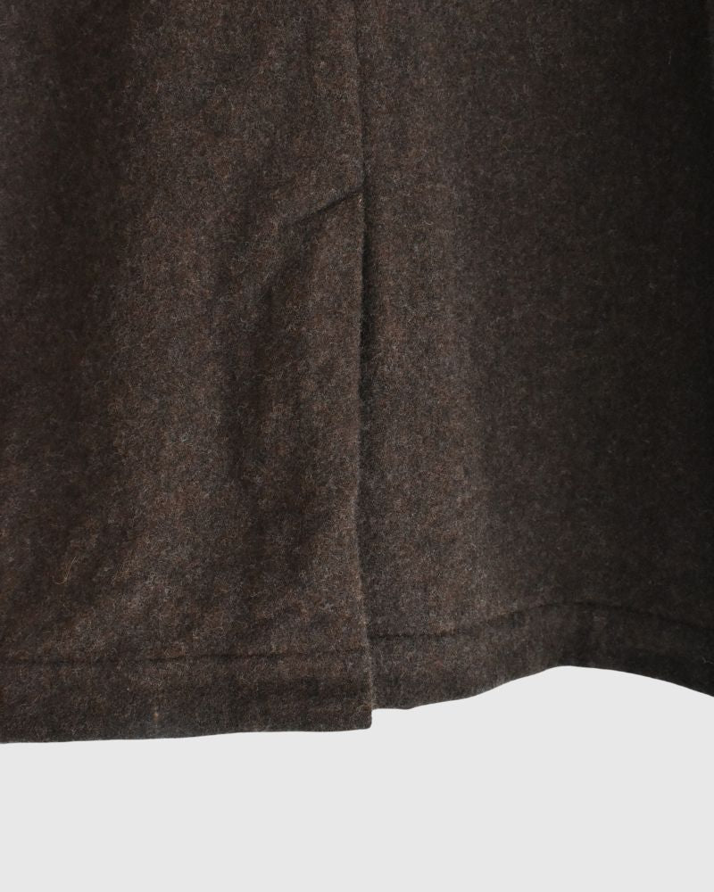 Wool tailored jacket in Brown