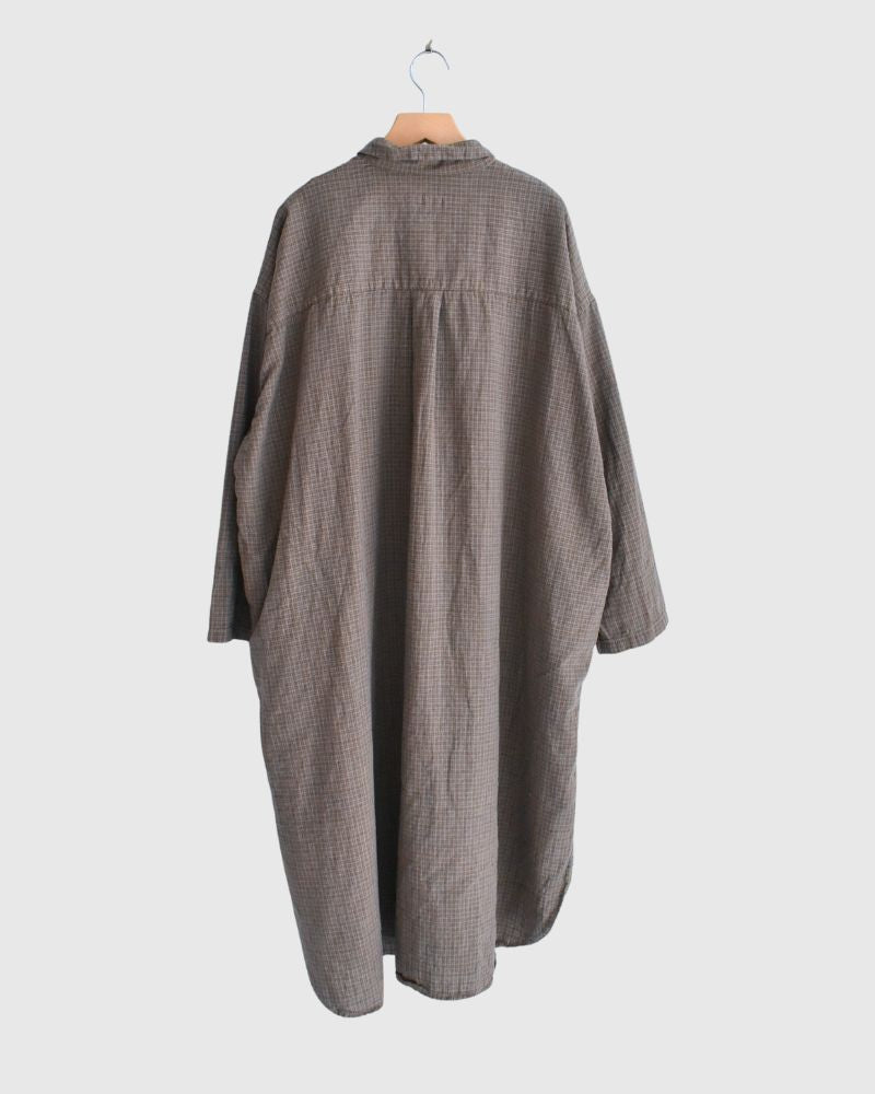 Daddy Check Shirt in Gray