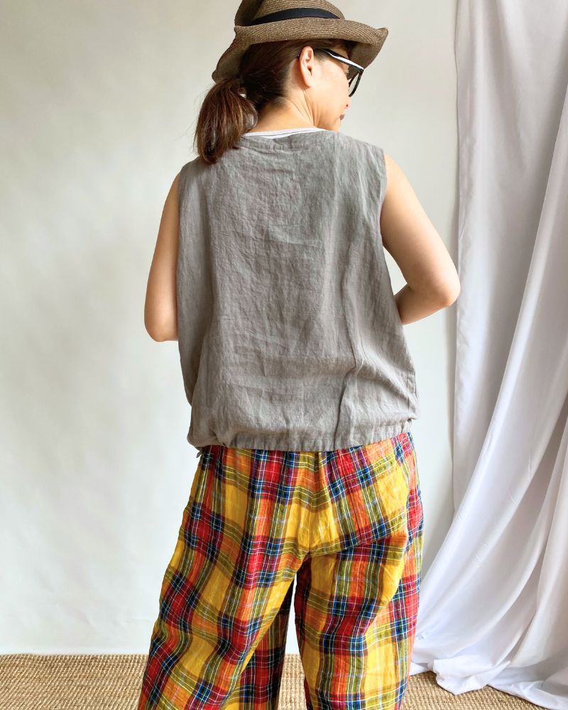 Drawstring N/S in Gray