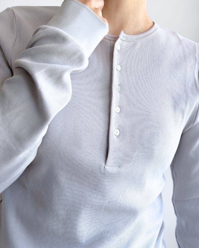 Teleco Henley Long Sleeve Tee