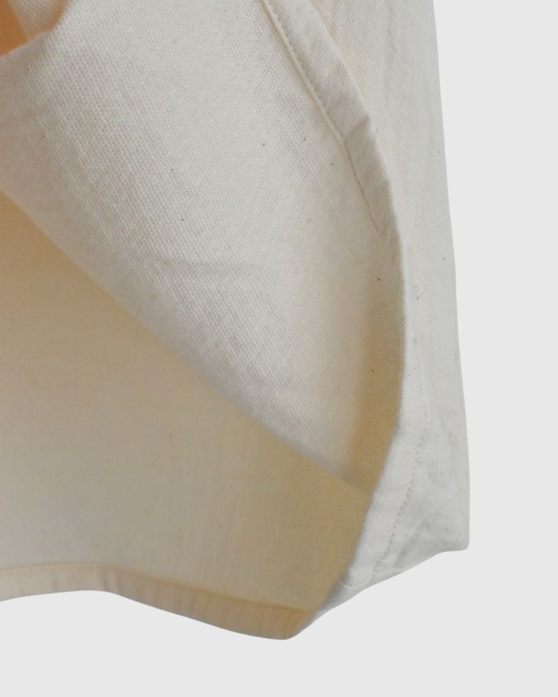 PUFF SLEEVE ONE PIECE in Ecru