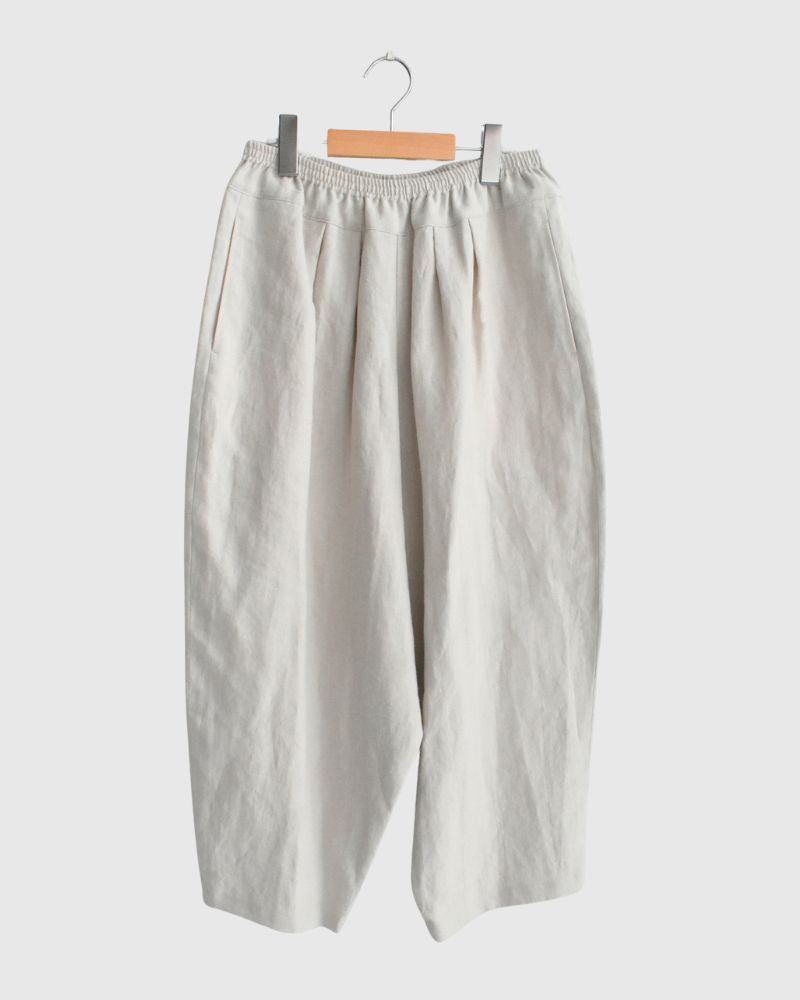 Egg Pants (LINEN) in IceGray