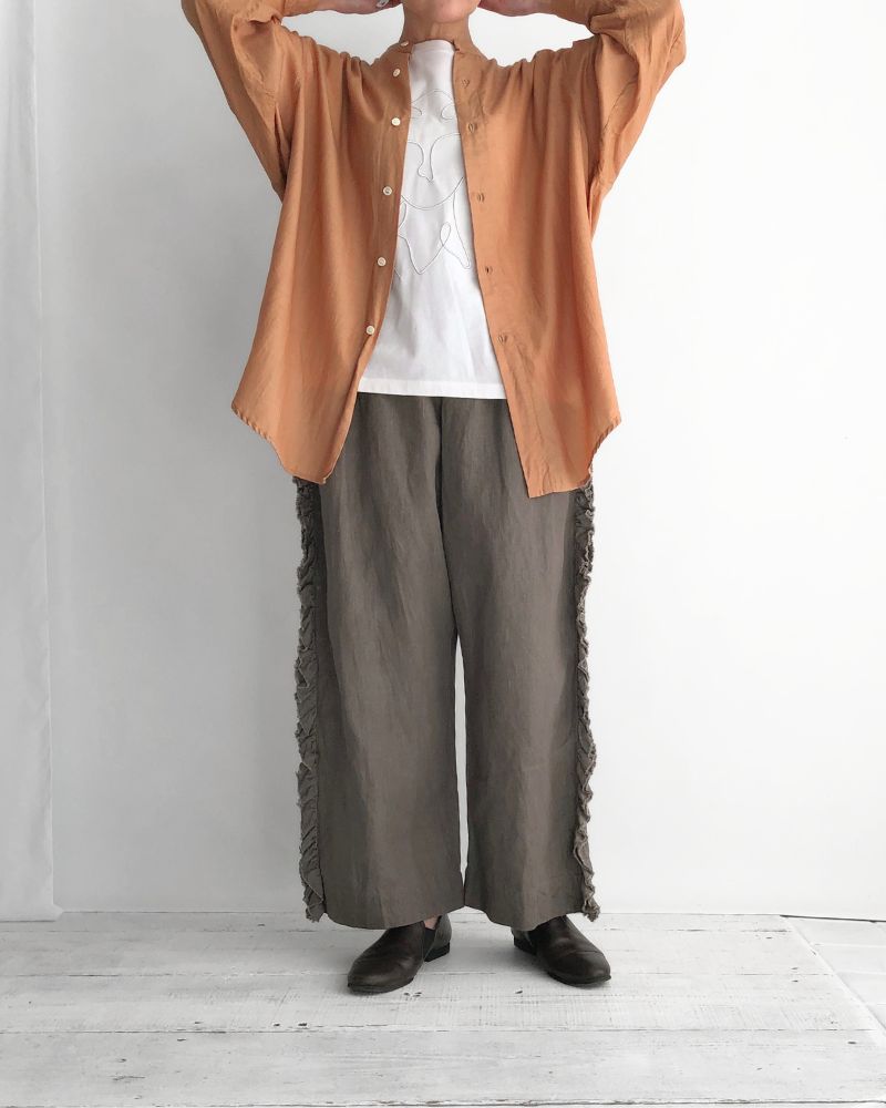 [Pre-order] S/S G1026M LIGHT MOCHA DENIM VIVIENNE PANTS（Mid-April – End of April）
