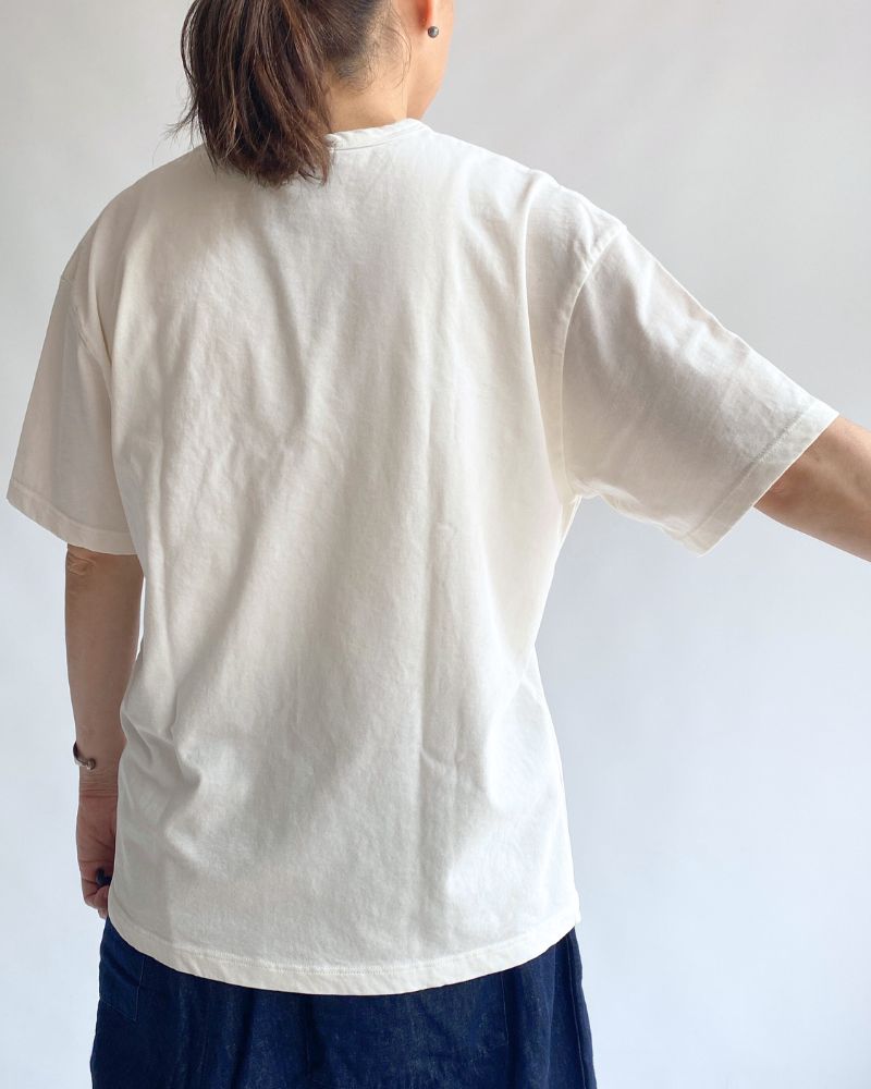 HIGH TWIST TWILL PULLOVER in White