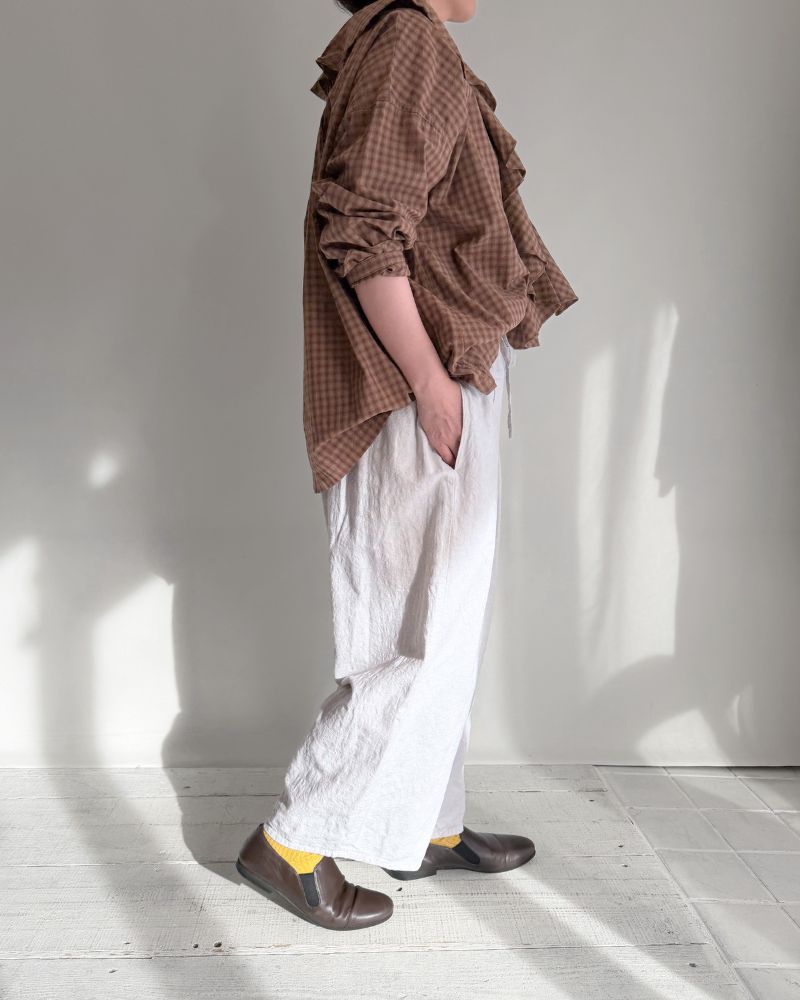 [Pre-order] F/W G1223 Antique Jacquard Wide Pants (End of Aug - Early Sep)