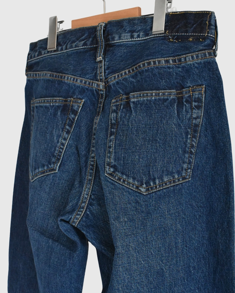 Selvedge Denim 5-Pocket Pants in Blue