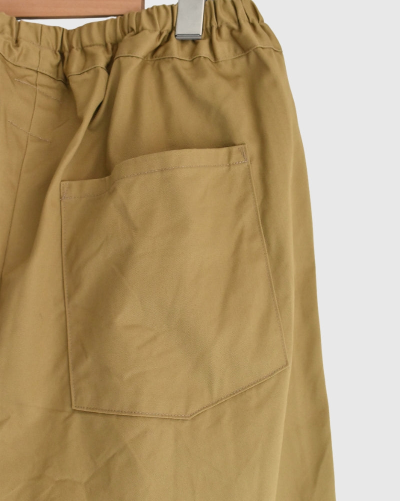 Chino Cloth POKKA Pants in Beige