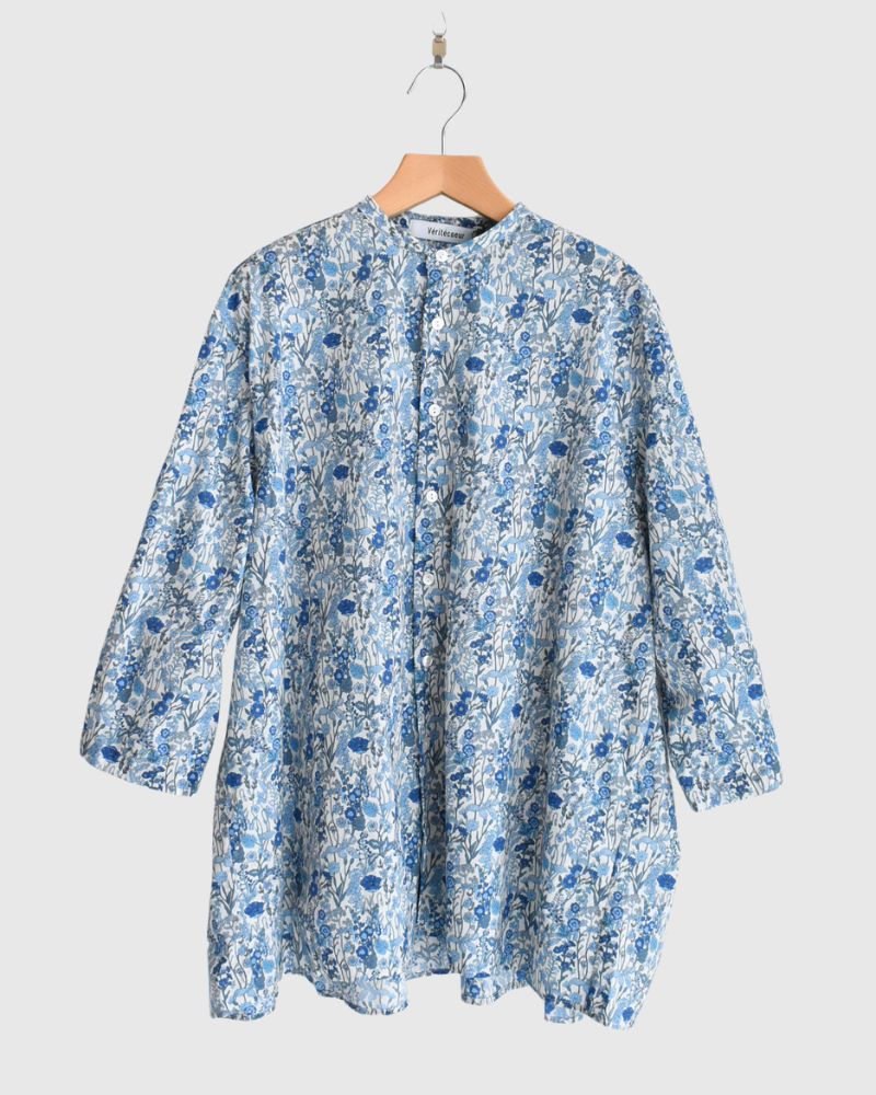 LIBERTY PRINT Shirt Blouse in Nazuna