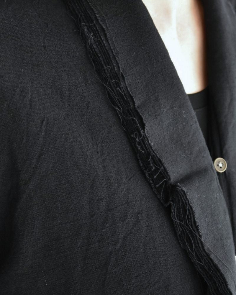 Sobokasu Khadi Jacket in DarkNavy