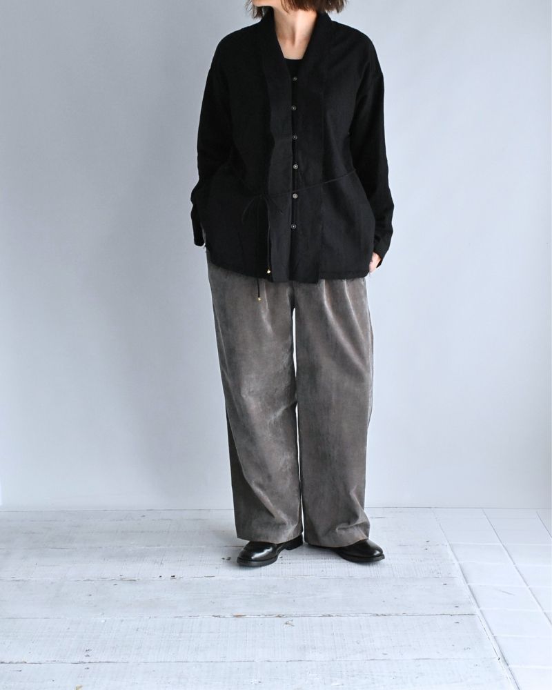 Sobokasu Khadi Jacket in DarkNavy