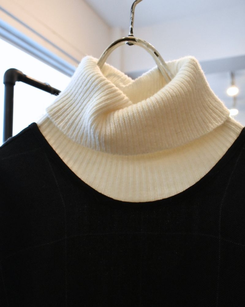 [Pre-order] F/W G1241 Solid Turtle Knit Pullover (Mid Oct - Late Oct)