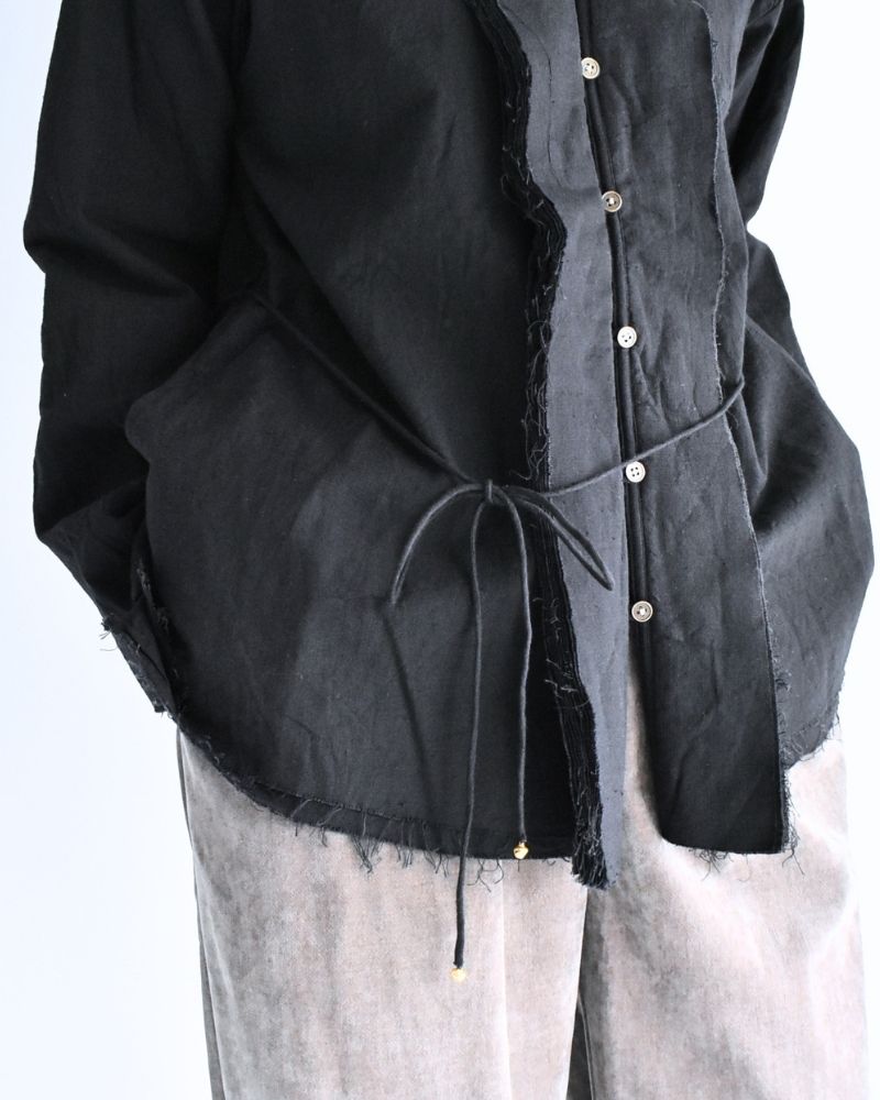 Sobokasu Khadi Jacket in DarkNavy