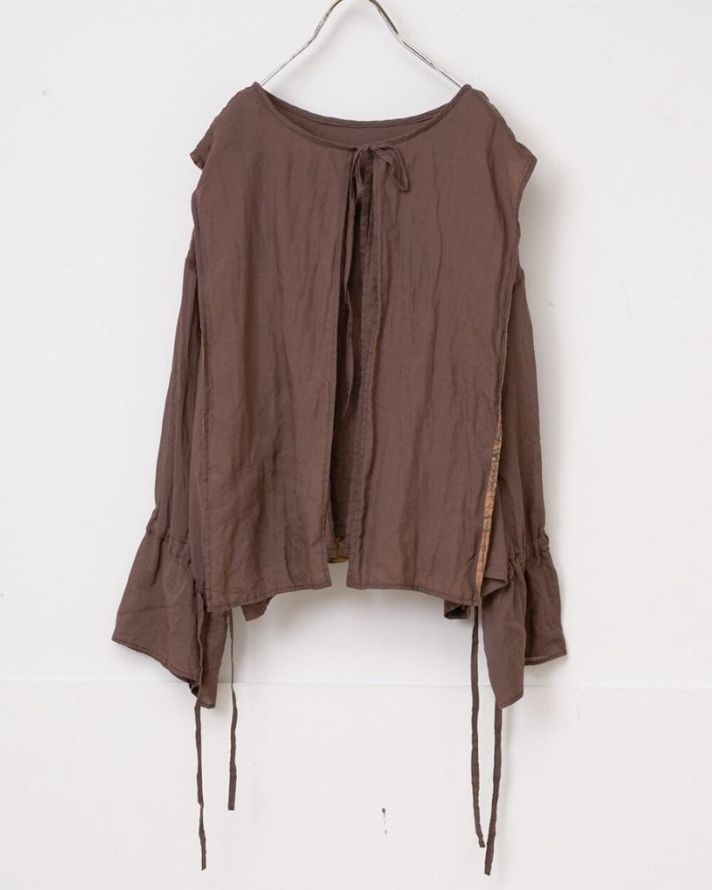 [Pre-order] MS/F G1208 Florence Curious 2-Way Blouse (Early August - Mid-August)