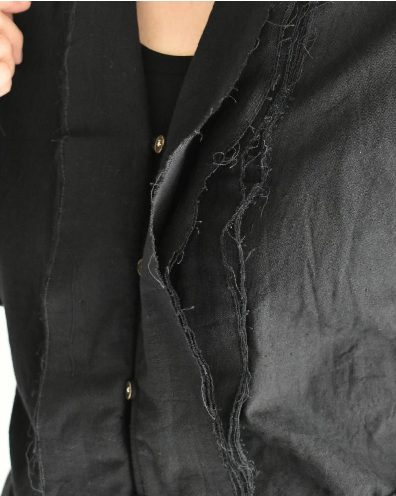 Sobokasu Khadi Jacket in DarkNavy