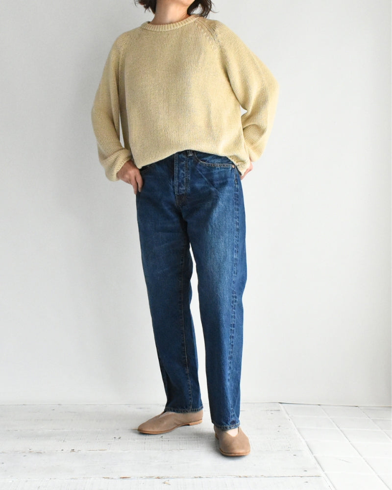 Selvedge Denim 5-Pocket Pants in Blue