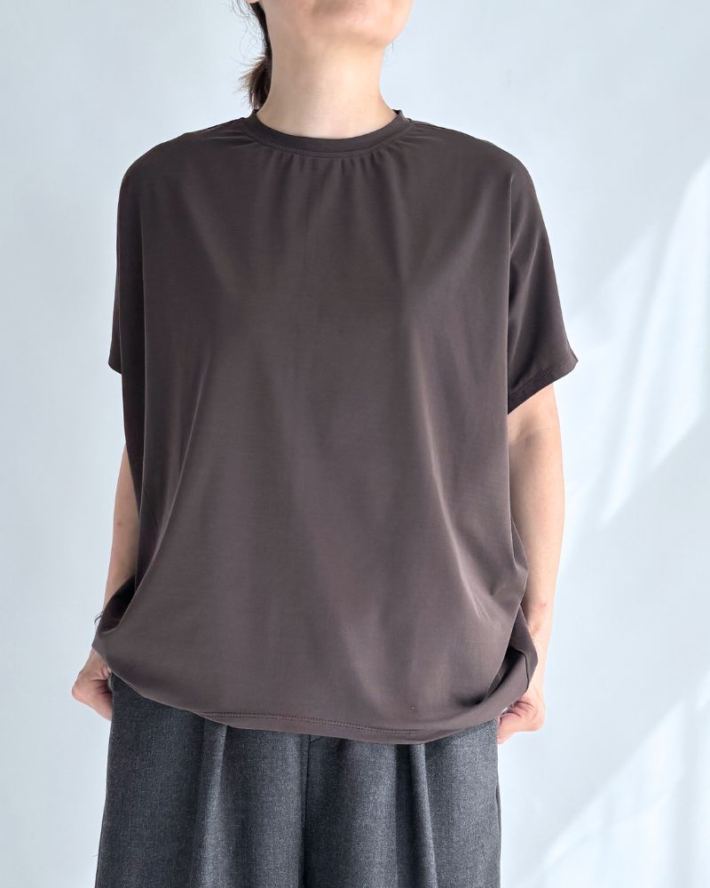 Royal Stretch Jersey Round Pullover