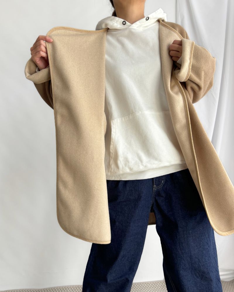 4WAY REVERSIBLE COAT 'KALIE' in Beige