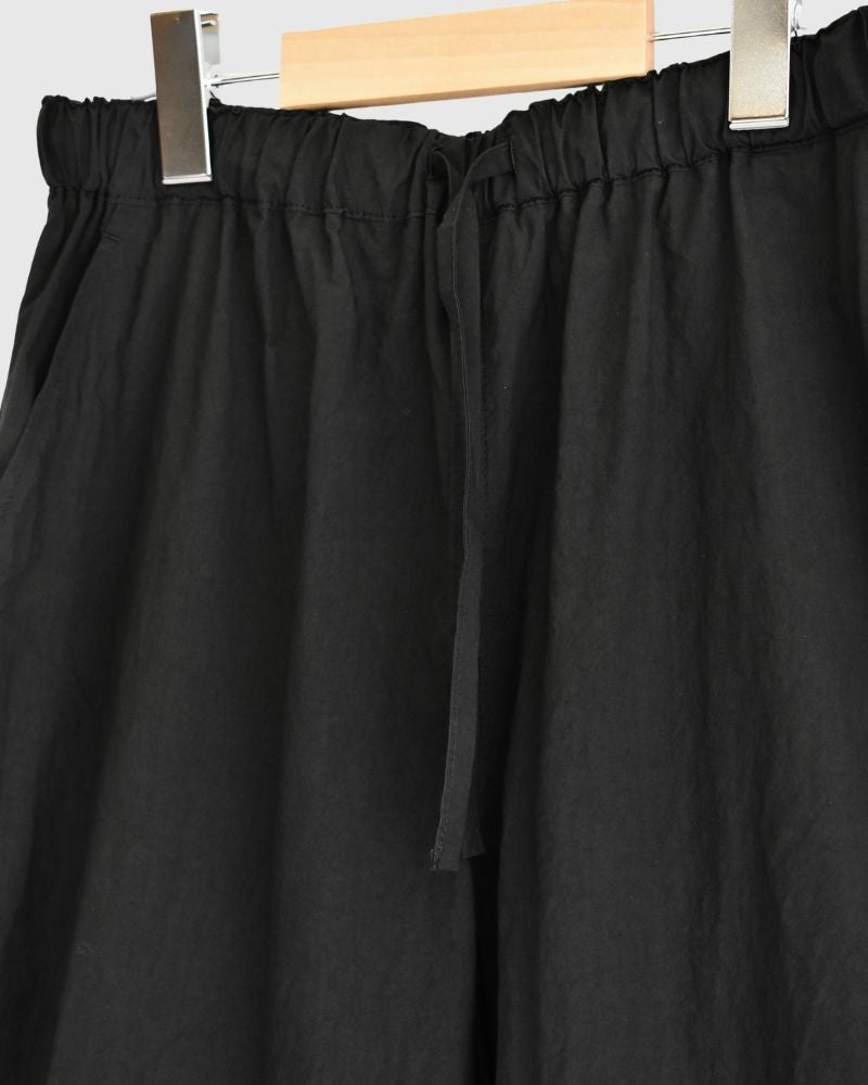 LXLXW / LS / COTTON Sサイズ BLACK Easy Wide Pants in Black – D/d | Sulfur-Dyed Cotton
