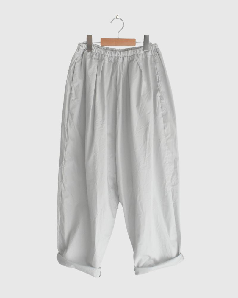 Combed Broad Slow Pants in SilverGray