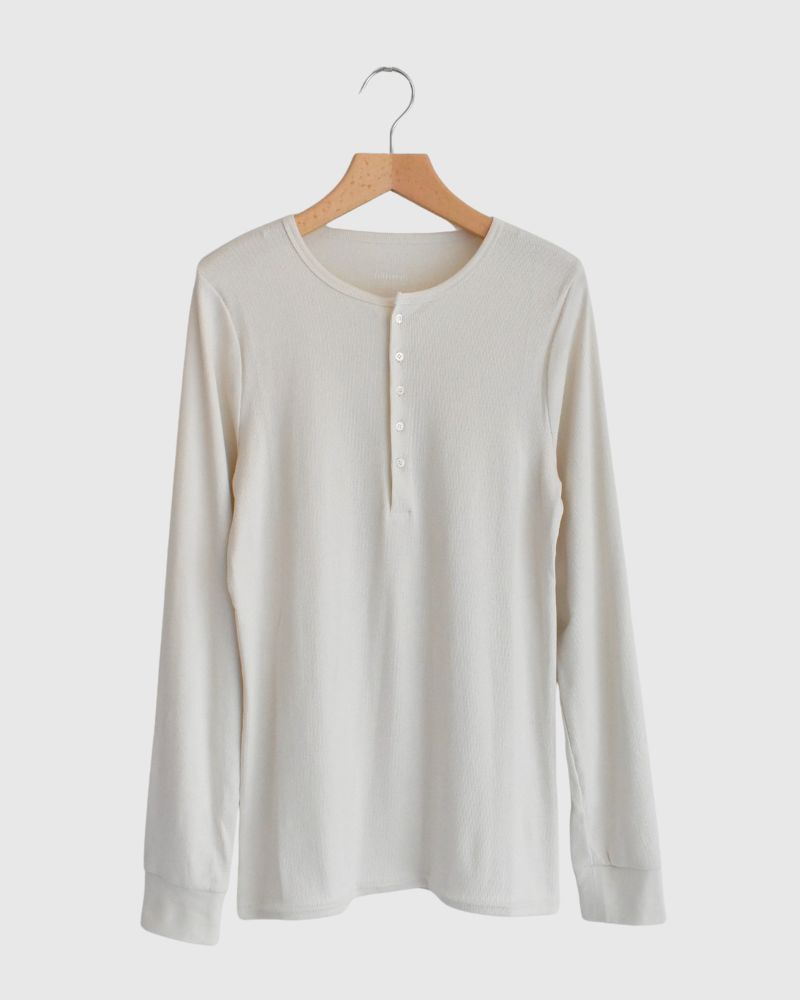 Teleco Henley Long Sleeve Tee