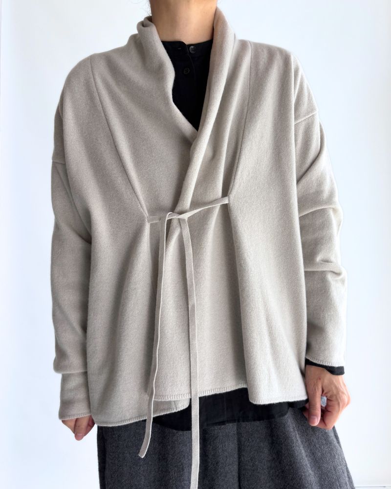 Shawl Cardigan in Milk