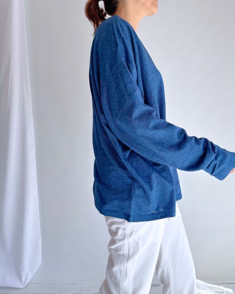 Jersey loose pullover