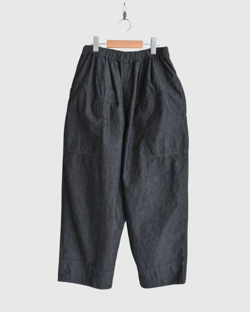 6.3oz Denim Dungaree Full Pants in Indigo