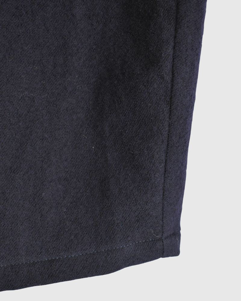Cocoon Pants (Wool) in Navy