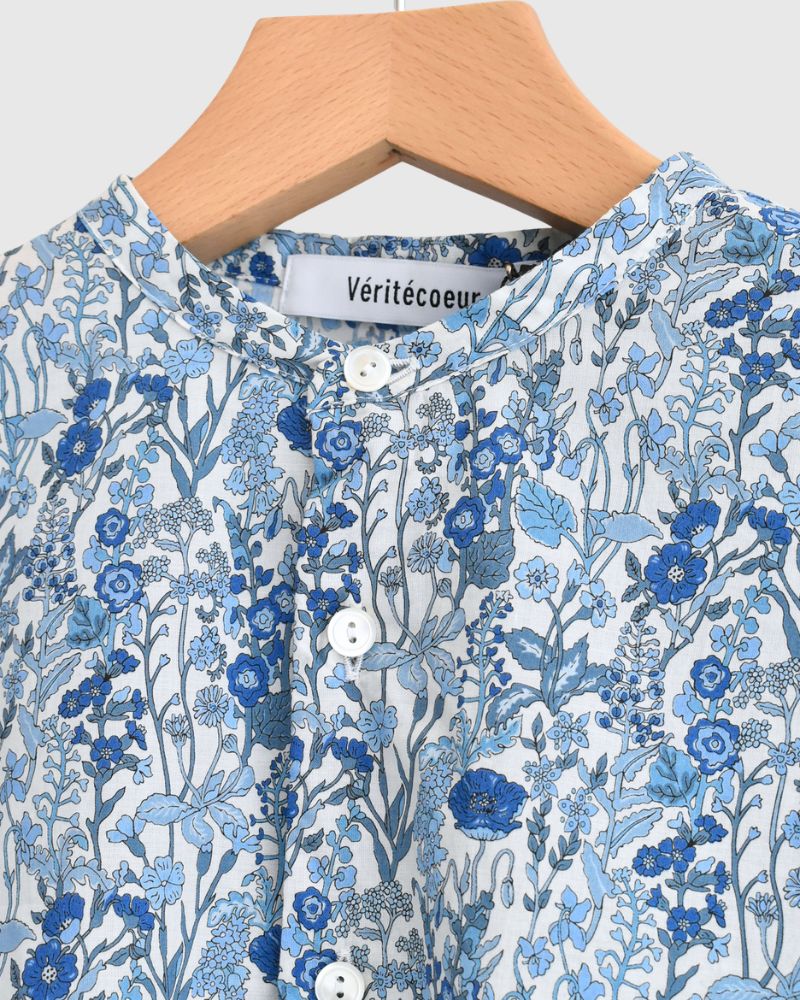 LIBERTY PRINT Shirt Blouse in Nazuna