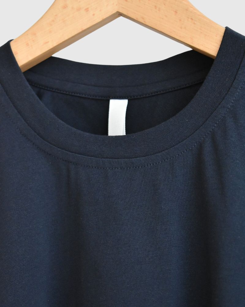 Design combination top 'SALOW' in Navy/Blue